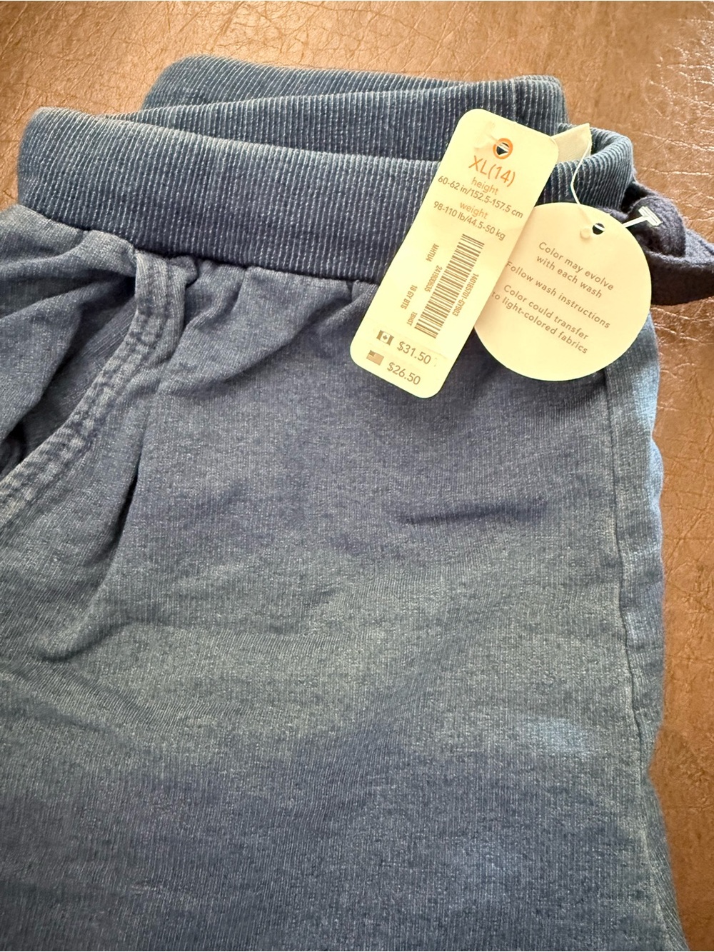 Gymboree Kids Blue Pull-On Joggers size XL
